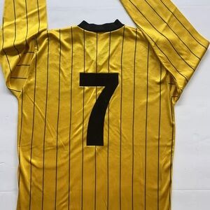 Vintage 1980s Spall Soccer/football Jersey Men Medium Yellow